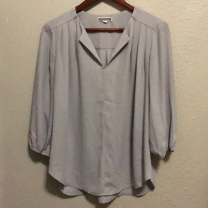 Drapey Gray Blouse